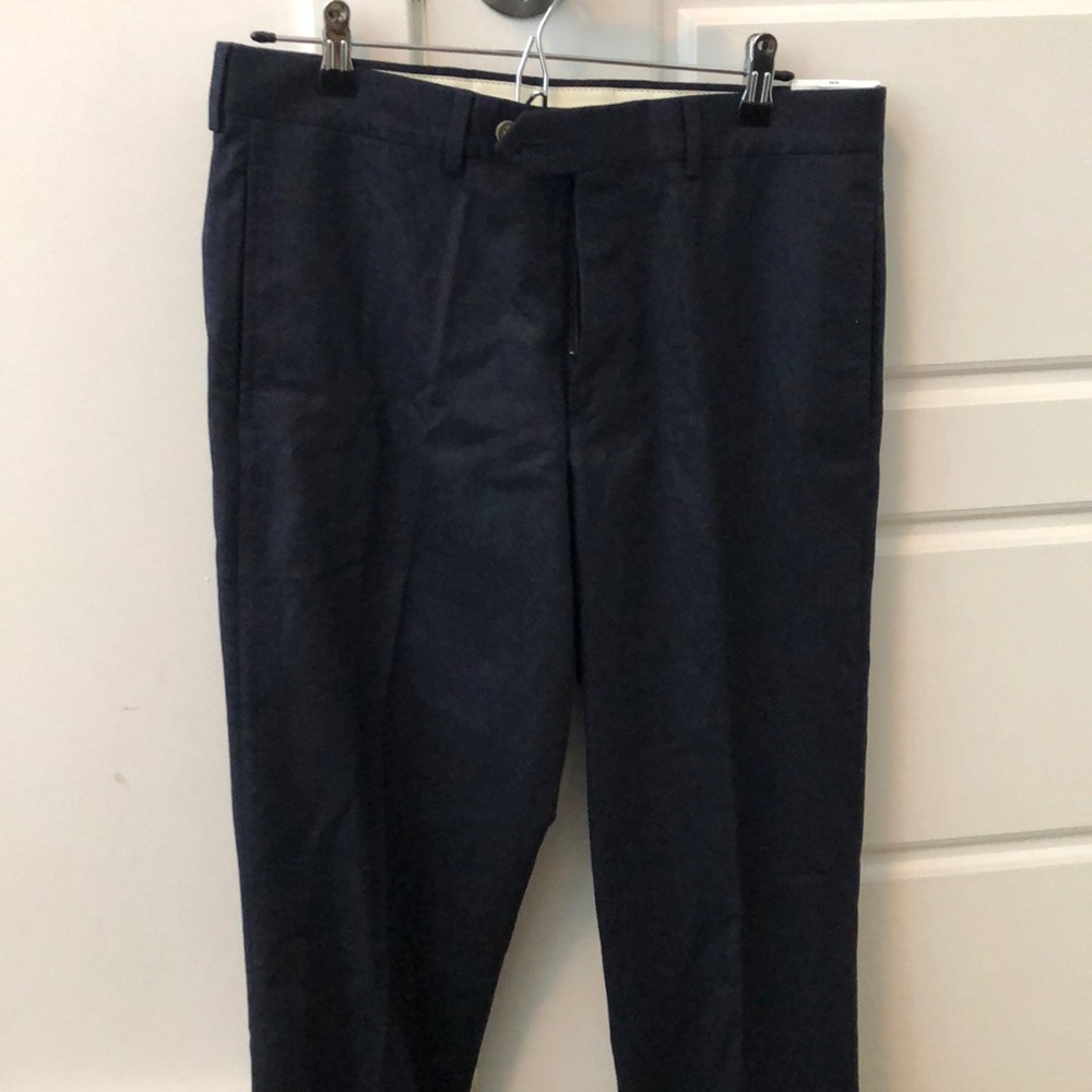 Brooks Brothers Slim Fit Dress Pants 32W unhemmed